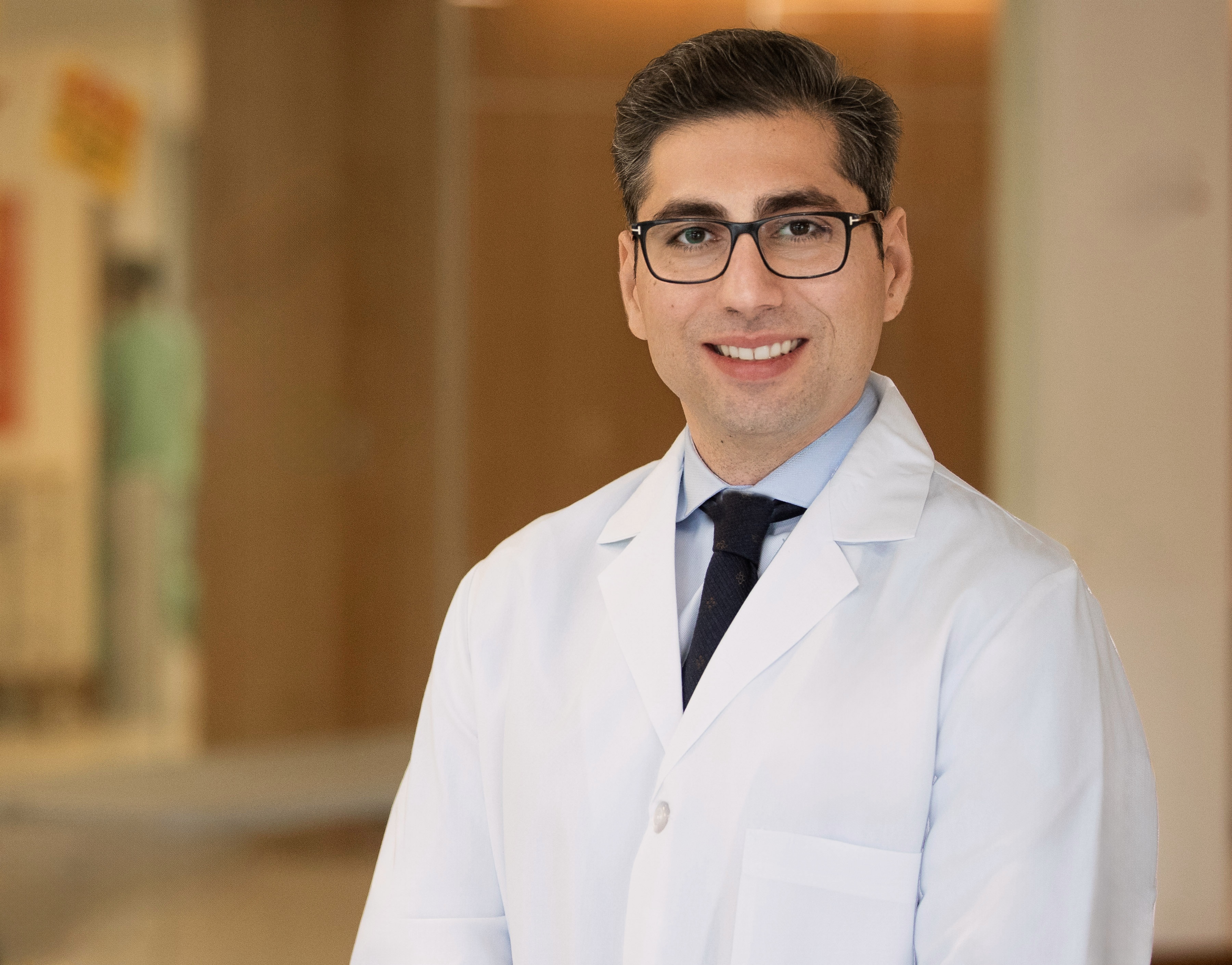 Portrait of Dr. Vahram Ornekian in white coat